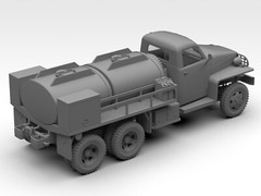 ICM 35492 – Studebaker US6-U5 WWII US Gasoline Tank Truk – 1:35 Scale Model Kit