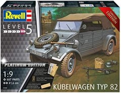 Revell 1/9 German Army Kubelwagen Typ-82 Platinum Edition Model kit 03500