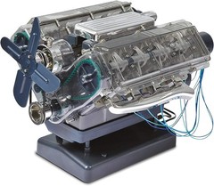V8 Engine Replica Model – Educational DIY Kit with Sounds and Illumination