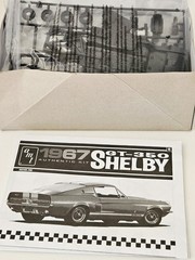 AMT 1:25 1967 Shelby Mustang GT-350 Model Car Kit #AMT834M/12