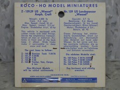 Roco Minitanks 1/87 Z-159 WWII US Weasel Amphibious Armored Craft Lot #3164K