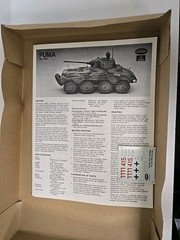 Testors Italaerei SD KFZ 234/2 Puma 1:35 Scale Model Kit NEW OPEN BOX READ