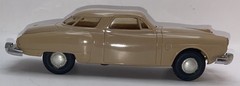AMT 1950 Studebaker Starlight Coupe 1/25 Wind-up Promo FIESTA TAN – VF-XLNT