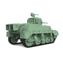 SSMODEL SS144507 1/144 Military Model Kit US M5 Stuart Light Tank WAR WoT