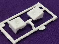 1991 Chevy S-10 Lowrider BOX BED STEREO SPEAKERS from Revell 1:25 Model Kit 91