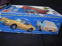 VINTAGE MPC 1969 CORVETTE STINGRAY 1/20 LARGE SCALE AMAZING SURVIVOR UNBUILT