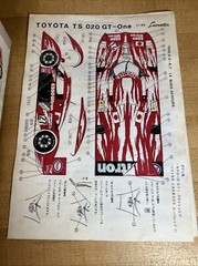 Toyota TS 020 GT-One 1/24 Lunatic Resin Model Kit