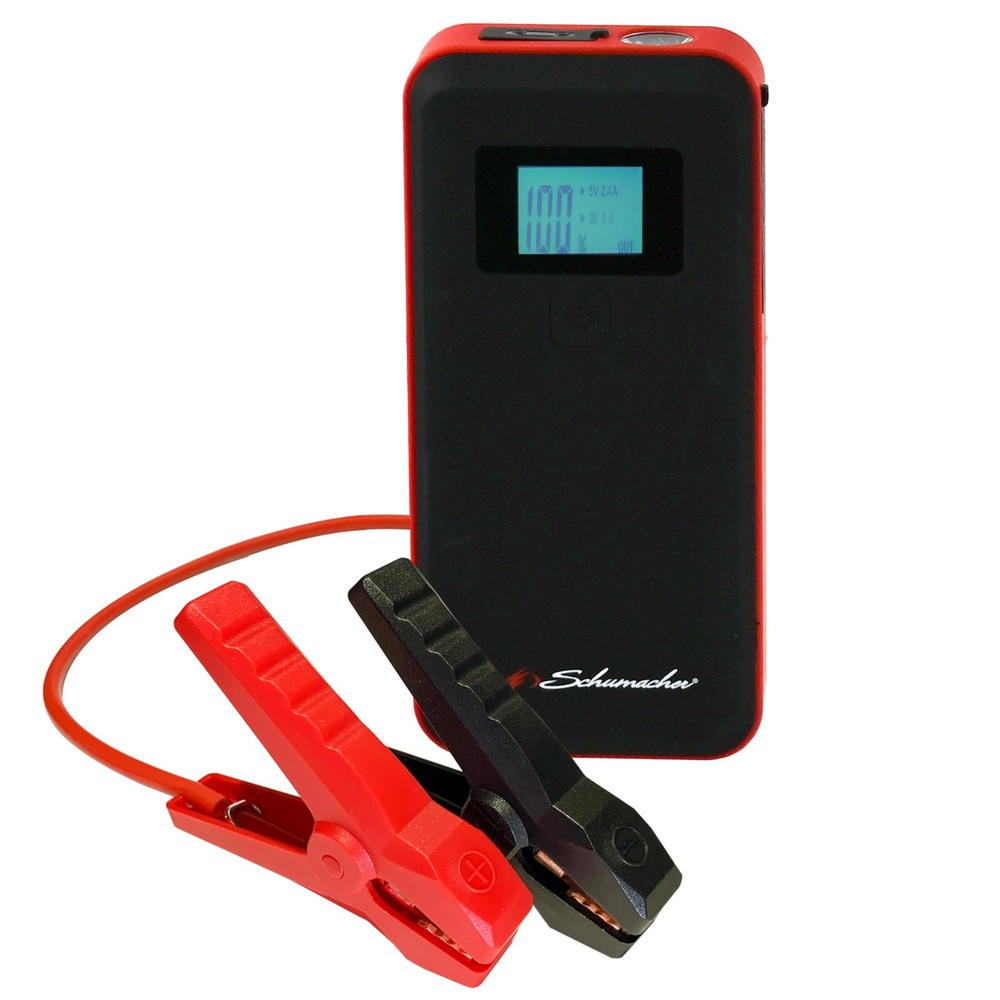 Schumacher Electric 1000 Peak Amp 12V Portable Lithium Car Battery Jump Starter