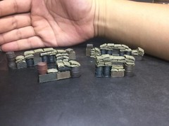 1/72 Resin Street Barricade Bunker Shelter Set Unpainted B03