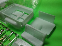 56 1956 Foose Ford FD-100 Pickup Truck 1/25 Body Cab Bed Glass Bumpers Interior