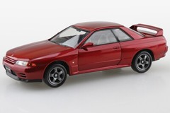 Aoshima 1/32 NISSAN Skyline R32 GT-R Plastic Model Kit -RED-