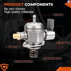 GEARLAST High Pressure Fuel Pump Compatible with Audi A3 Q3 TT, Volkswagen