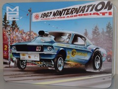 MPC 1967 MALCO GASSER MUSTANG #1027 ⭐PARTS⭐ CHROME SUPERCHARGER+MORE 1:25