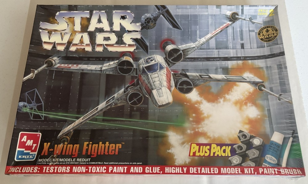 AMT/ERTL Star Wars X-Wing Fighter Model Kit 1:43 scale