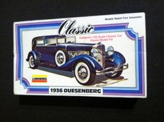 1/32 Lindberg 6607 Classic 1936 Duesenberg Sedan Car Model