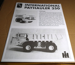 AMT International Payhauler 350 Construction Dump Truck MIB Model Kit 1/25 New