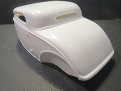 34′ Ford 3 Window Radical Chopped Top 1/25 Resin Body from Fremont Racing
