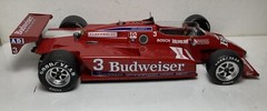 1/25TH SCALE 1984 BUDWEISER LOLA, MARIO ANDRETTI INDY 500, CART, INDY RESIN
