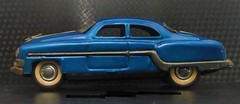 Tin Car Ford Built 1940s Vintage Racer 1 T GT Model 40 Antique 24 Metal Race 25
