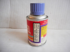 Vintage Pactra ‘Namel Purple Grape S42 Spray Paint Can Paper Label 1961 NOS