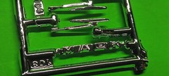 Wipers Emblem Mack DM800 Heavy Duty 1/25 MPC Chrome Detail Parts Lot