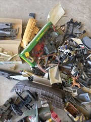 Large Group Lot Vintage Model Models Car Cars Boats Planes Junk Yard Junkyard