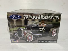 REVELL ‘29 MODEL A ROADSTER 1/25 #85-4463 Factory Sealed