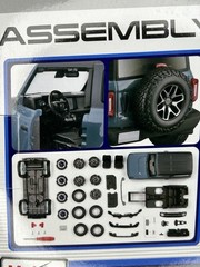 Maisto Assembly Line 2021 Ford Bronco Badlands 1:24 SC Diecast Model Kit 39535