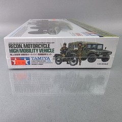 Tamiya 25188 1:35 JGSDF Recon Motorcycle & High Mobility Vehicle Model Kit NEW