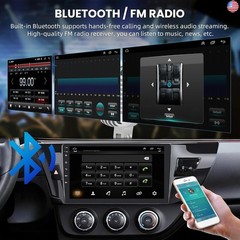 Car Radio Stereo with HiFi Audio for Toyota Corolla 2014-2017 with Wireless