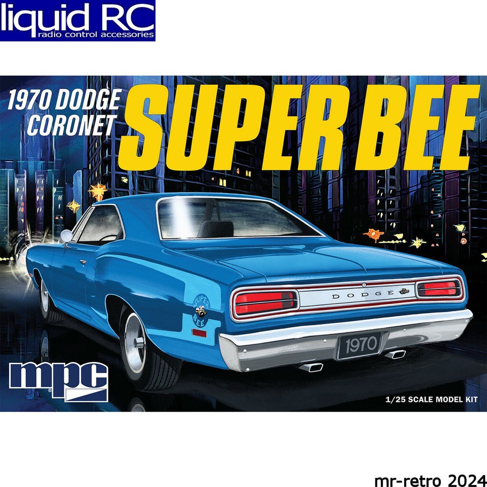 MPC 985 1:25 1970 D0DGE Coronet Super Bee Plastic Model Kit