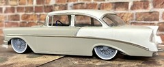 Resin 22-Scale Inch “Wire Wheels” W/Whitewall Tires, 1/24,1/25