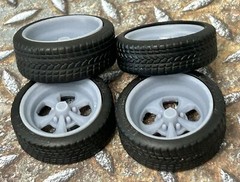Resin 21/20 Inch “Keystone Klassic ” Model car Wheels/Tires 1/24 scale
