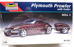 Revell Monogram #85-7631 Plymouth Prowler with trailer model kit – NOS-Sealed