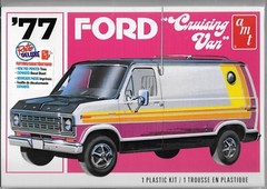 AMT Retro Deluxe, 1977 ’77 FORD ‘Cruising Van’ in 1/25 1108, Expanded Decal Set