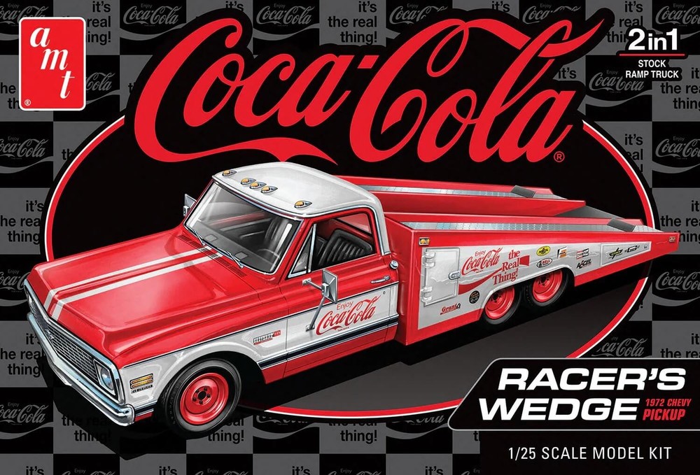 AMT 1/25 1972 Chevy Racer’s Wedge Pickup Coke Model Kit AMT1506