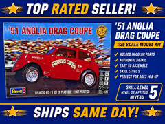Revell Anglia Drag Coupe SSP 1:25 Scale Model Kit #85-1269 FACTORY SEALED BOX!!!