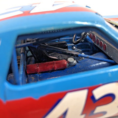 Richard Petty STP Oldsmobile 442 Vintage Built Model Kit NASCAR RARE Stock Car