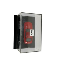 Herpa BMW 850-i Miniature Model Car 1:87 Red with Stand