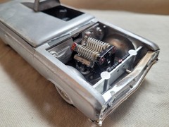 Built up Custom AMT Olds ’64 Convertible Bonneville style model Race car 1/25