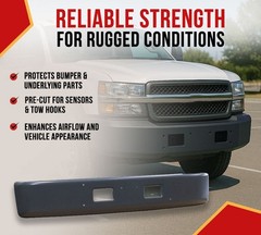 Bumper Cover For C6500 Kodiak – Painted Bumper Replaces 12542961