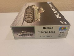TRUMPETER 07206 Military Model 1/72 Russian T-34/76 1942 Scale Hobby P7206