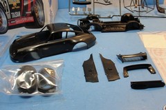 New Opened box Tamiya-Taisan Starcard Porsche 911 GT2 Model Car Kit #24175