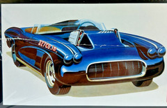 AMT Chevrolet 1962 Corvette 1 of 3 way Build Model Kit NEW in FACTORY SEALED BOX