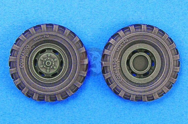 Legend 1/35 V-100 Commando Armored Car Wheel Set (4 wh.) (for Hobby Boss) LF1183