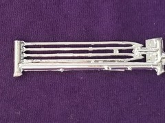 56 Chevrolet BEL AIR FRONT FENDER TRIM for Atlantis Revell 1:25 Model Kit 1956