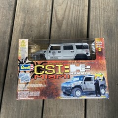 Revell CSI Miami Hummer H2 Model Kit Metal Body 1:25 Scale 85-1567 New Sealed