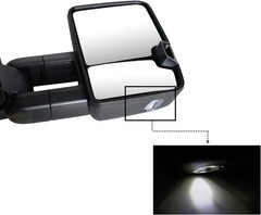Towing Mirrors Ford F150 2004-2014 Power Heated Turn Signal Puddle Light