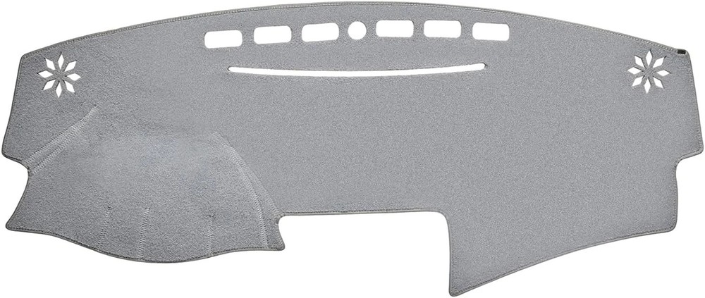 Dashboard Dash Cover Mat Carpet Compatible with 2007-2011 Toyota Camry(Grey)