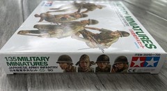 Tamiya MILITARY MINIATURES JAPANESE ARMY INFANTRY Kit 35090 1/35 NOS SEALED PTS